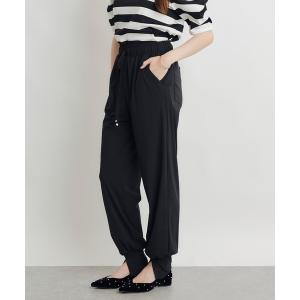 パンツ 「セットアップ可能」接触冷感UVカットジョガーパンツ レディース