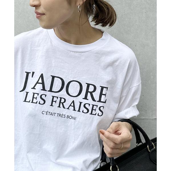 tシャツ 半袖 「WEB限定 / 追加」フレンチロゴTシャツ 4 レディース