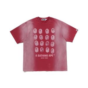 A BATHING APE（アベイシングエイプ） tシャツ APE FLAME MONOGRAM