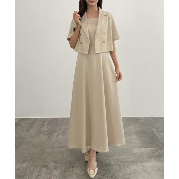 「CENEA」 セットアップ MEDIUM アイボリー レディース