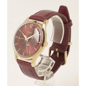 「HENRY LONDON」 アナログ腕時計 FREE レッド レディース