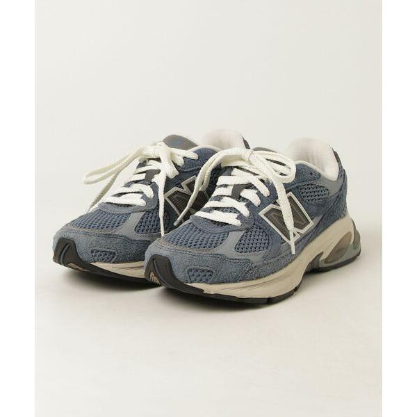 「New Balance」 ローカットスニーカー 24.0cm ネイビー メンズ