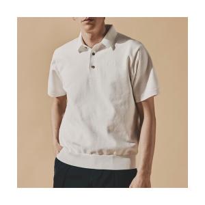 ゴルフ MS EYELET STRIPE KNIT POLO メンズ