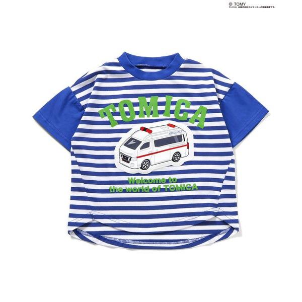 tシャツ TOMICA４車種プリントTシャツ キッズ 子供服 男の子
