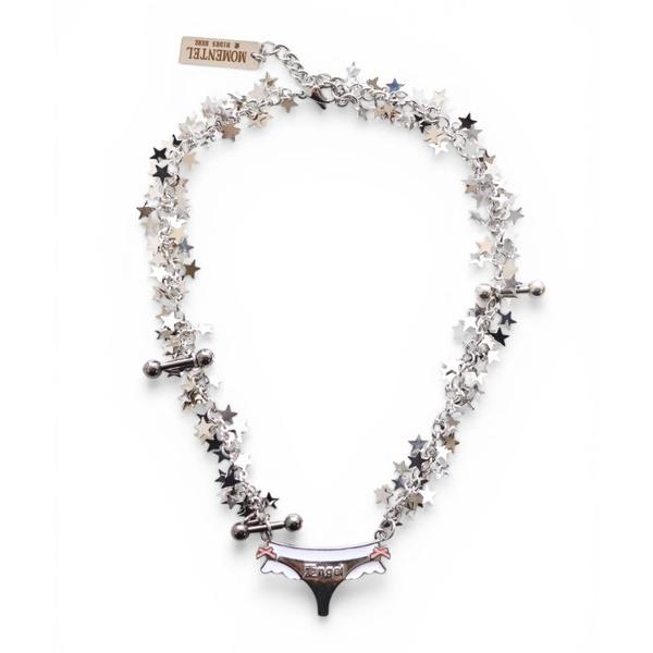 ネックレス MOMENTEL/モーメンタル/Lingerie Star Piercing Neckl...