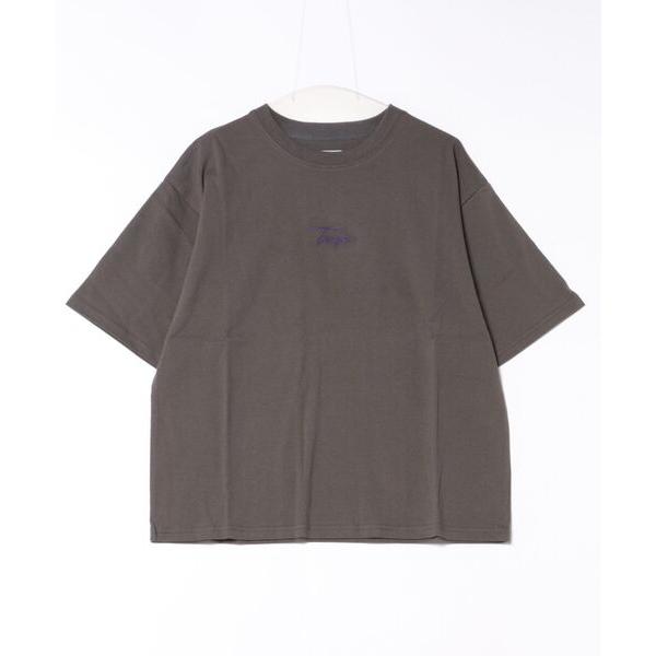 tシャツ ATELANE16/1 OE天竺 刺繍Tee メンズ レディース