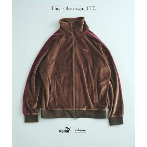 「追加」PUMA / プーマ 別注 ”T7” ベロア トラックジャケット メンズ