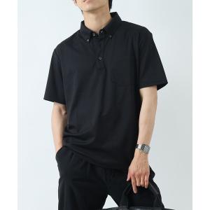 ポロシャツ 半袖 SOLOTEX 鹿の子 半袖 ポロシャツ ビジネス カジュアル メンズ