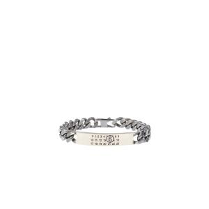 ブレスレット MINIMAL LOGO ID TAG CURB BRACELET メンズ レディース