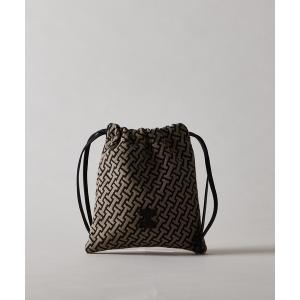 ポーチ モノグランマ ポーチ JACQUARD/CERVO レディース