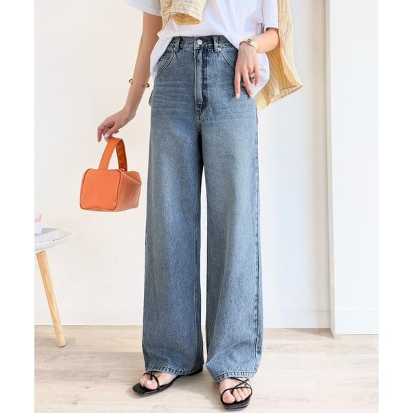 「Java」 デニムパンツ LARGE ブルー レディース