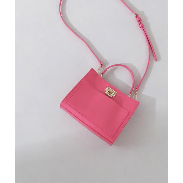 「NATURAL BEAUTY BASIC」 2WAYバッグ フリ- ピンク レディース