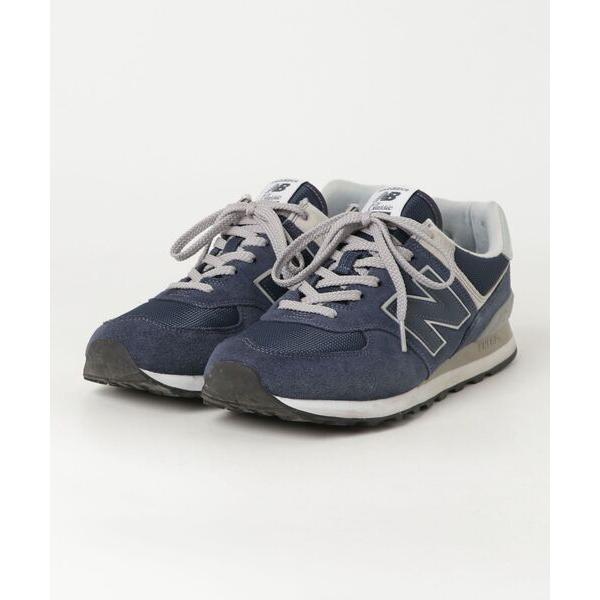 「New Balance」 ローカットスニーカー 30.0cm ネイビー メンズ