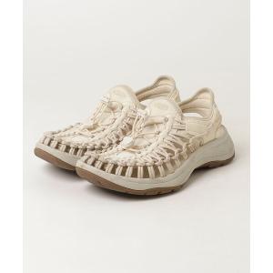 「KEEN」 フラットサンダル 23cm ベージュ レディース
