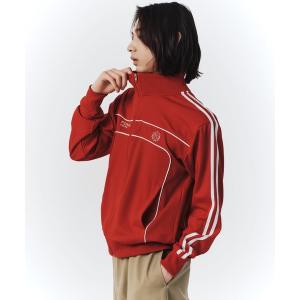 「FCMM」 ジャージブルゾン MEDIUM レッド メンズ