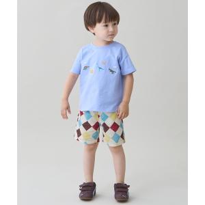 ハーフパンツ パンツ 短パン 「リンク」綿レーヨ...の商品画像