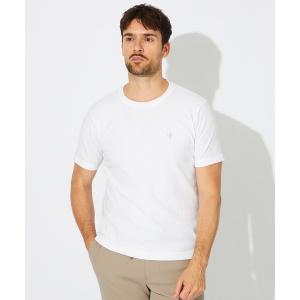 tシャツ リンクスジャカードヘリンボーンカットソー メンズ