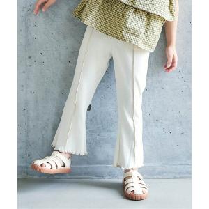 パンツ 「リンク」メロウリブフレアレギンス_セットアップ可 キッズ 子供服 女の子