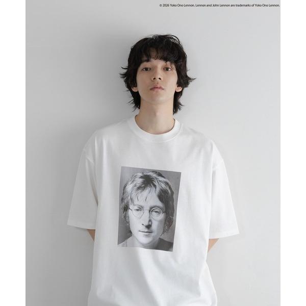 tシャツ 「LFM(U)」JohnLennonフォトTSS 　660033 メンズ レディース