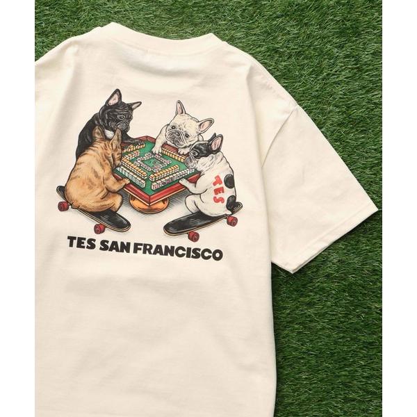 「The Endless Summer」 半袖Tシャツ - アイボリー メンズ
