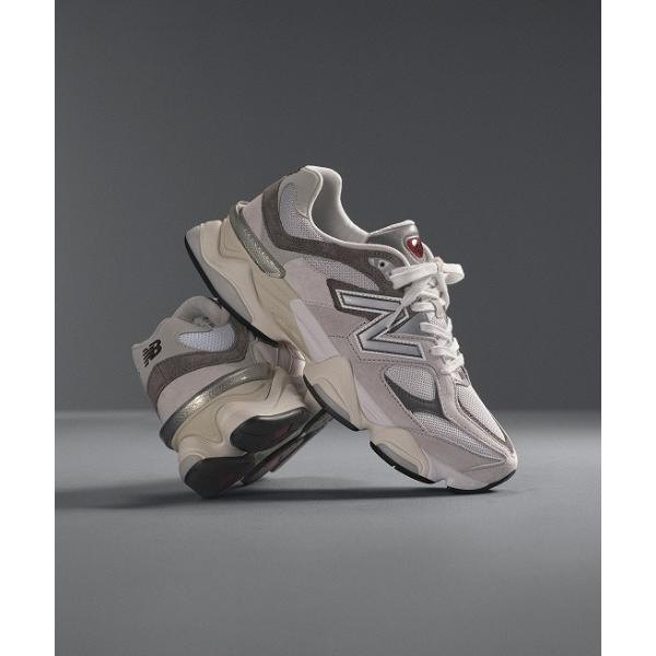 「New Balance」 ローカットスニーカー 24.0cm グレー メンズ