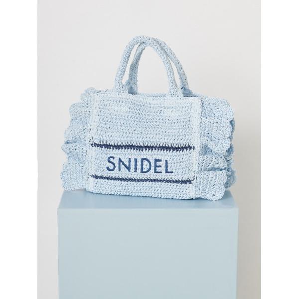 「SNIDEL」 2WAYバッグ F ライトブルー レディース