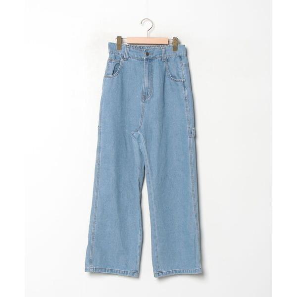 「Java」 デニムパンツ L ブルー レディース