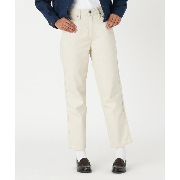 「Levi’s MADE＆CRAFTED」 デニムパンツ 23inch ベージュ レディース