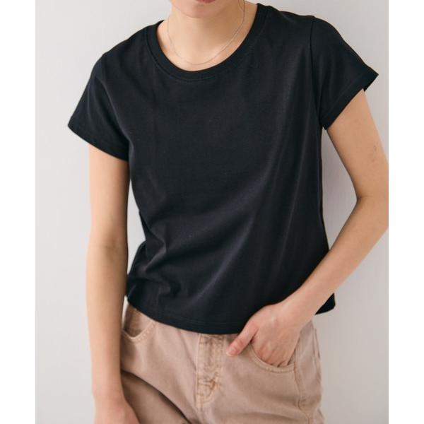 「PUBLIC TOKYO」 半袖Tシャツ 2 ブラック レディース