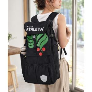 デイバック リュック 「athleta」ボール収納＆シューズ収納まで備えた、約35Lの大容量！ATHLETAらしいフットボールムードを、毎日のスポーツカジュアルに…
