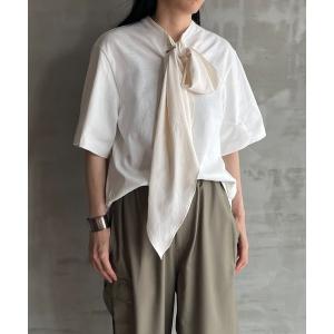 tシャツ 半袖 ROLL NECK T / ロールネックT レディース