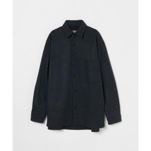 ブラウス シャツ WARM JERSEY SHIRT / ウォーム ジャージー シャツ レディース