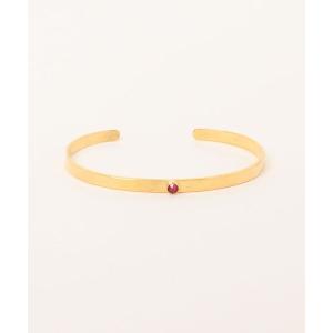 バングル 「CHAN LUU」GOLD BANGLE WITH STONE レディース メンズ