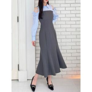 SNIDEL（スナイデル） レイヤードカラーワンピ 25春夏. SWFO252075 (11