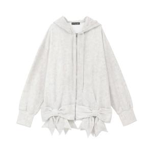 パーカー GRUNGE RIBBON フーディー レディース メンズ