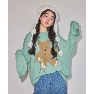 ニット セーター FLUFFY BEAR ニット レディース メンズ