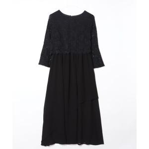 「Cinderella」 長袖ワンピース MEDIUM ブラック レディース