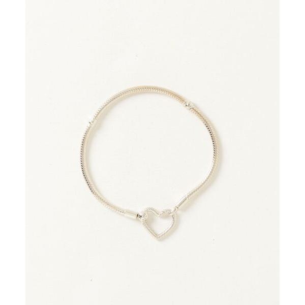 「Pandora」 ブレスレット 19cm シルバー レディース
