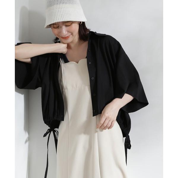 「N.（N. Natural Beauty Basic）」 半袖シャツ MEDIUM ブラック レデ...