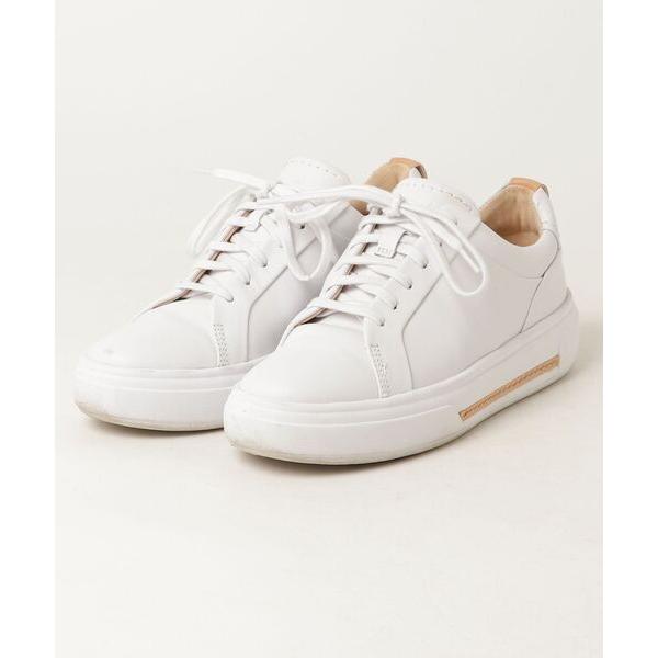 「Clarks」 ローカットスニーカー 40 ホワイト レディース