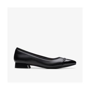 「Clarks」 フラットパンプス UK5.5 ブラック レディース
