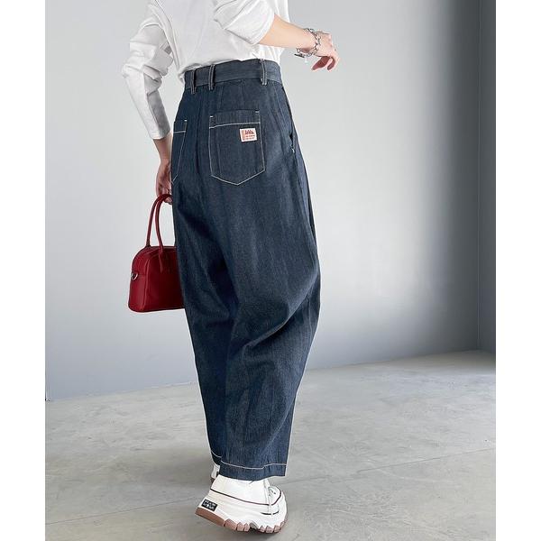 「Java」 パンツ SMALL ワンウォッシュ レディース