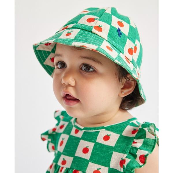 「BOBO CHOSES」 「KIDS」ハット - オフホワイト キッズ