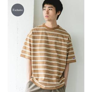 チャンピオン tシャツ 「別注」CHAMPION×DOORS　BORDER T-SHIRTS メンズ