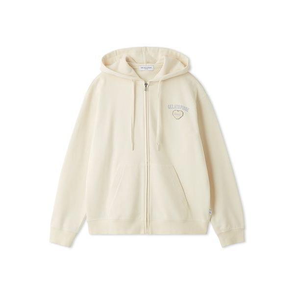 パジャマ 「HOMME」「抗菌防臭」ハートロゴ裏毛パーカ メンズ