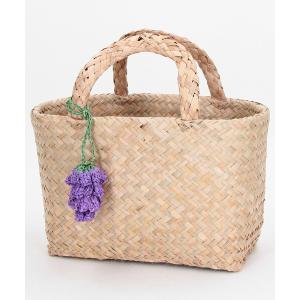 かごバッグ カゴバッグ toca/トーカ 別注 チャーム付き BASIC SEAGRASS TOTE/シーグラス トートバッグ