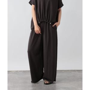 ワイドパンツ パンツ リネンライクワイドパンツ/682444 レディース