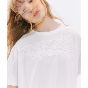 tシャツ 半袖 「tsumori chisato by studio clip」レオパードモチーフTシャツ レディース