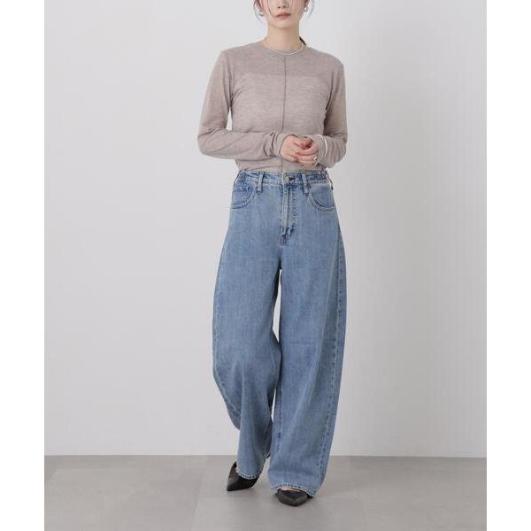ワイドパンツ ジーンズ デニム デニムパンツ Healthy DENIM/Beets レディース