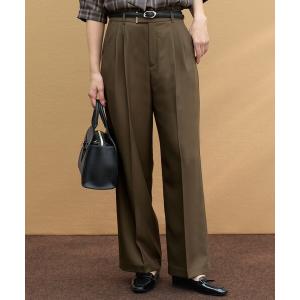ワイドパンツ パンツ 褒めらレディストレッチ ワイドパンツ レディース